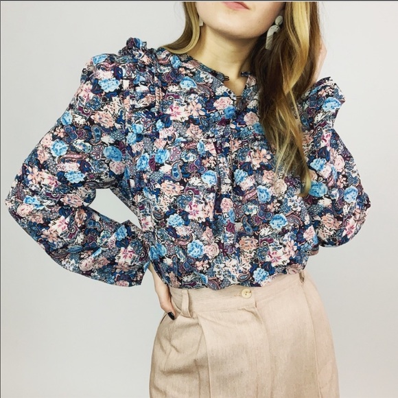 J Crew Ruffle Top - Picture 8 of 8